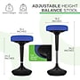 Uncaged Ergonomics Armless Wobble Office Stool, Blue (WSU)~#|#~08F07868-4B11-47E9-A21F4452319F7ADB_sc7