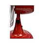 Good Housekeeping 12" Oscillating Desk Fan, 3-Speed, Red/Silver (92611)~#|#~08F35328-D2FA-4791-BB3F445AF7BFA5CD_sc7