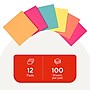 Staples Sticky Notes, 3" x 3", Bright Colors, 1200 Sheets - Vibrant Self-Stick Notes for Reminders, Planning & Collaboration~#|#~08F436E8-55FB-4614-A35DFEDFB7B9A7AA_sc7