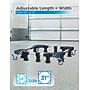 Black + Decker Multi-Functional Mobile Base Stand with 4 Locking Caster Wheels, Black (BWS24)~#|#~08F763C1-A685-4C69-A05E131FA2CB46B5_sc7