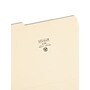 Smead 100% File Folder, Reinforced 1/3-Cut Tab, Letter Size, Manila, 100/Box (10347)~#|#~08F80E45-31BD-4EB0-9FDF12450143F077_sc7