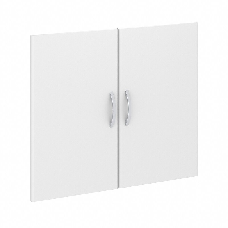 Bush Business Furniture Studio C Bookcase Door Kit, White (SCB236WH) image 1