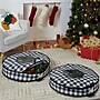 Simplify Wreath Bags, Plastic, Buffalo Plaid, 2/Pack (9024-BP)~#|#~08FB763F-59F5-4CD9-9DBC898AC5020D1D_sc7