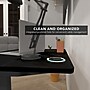 Mount-It! 40"W Electric Rectangular Adjustable Standing Desk, Black (MI-8035)~#|#~08FD91B3-6044-4988-B76EAE045FBF004D_sc7