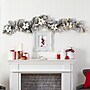 Nearly Natural 6-ft Flocked Poinsettia and Berry Artificial Christmas Garland with 50 Warm White LED Lights (W1312)~#|#~08FE4BDC-260A-4C7A-9809E066D34D7A8B_sc7