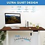 Mount-It! 55"W Electric Adjustable Standing Desk, Brown/White (MI-18062)~#|#~0903168F-A87D-4788-999258378BE649DC_sc7
