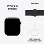Apple Watch Series 11 GPS + Cellular Smartwatch, 46mm, Slate Titanium Case with Black Sport Band, Small/Medium (MFD14LW/A)~#|#~091314EB-A477-4E7B-8B79F5E1B3ED4E08_sc7