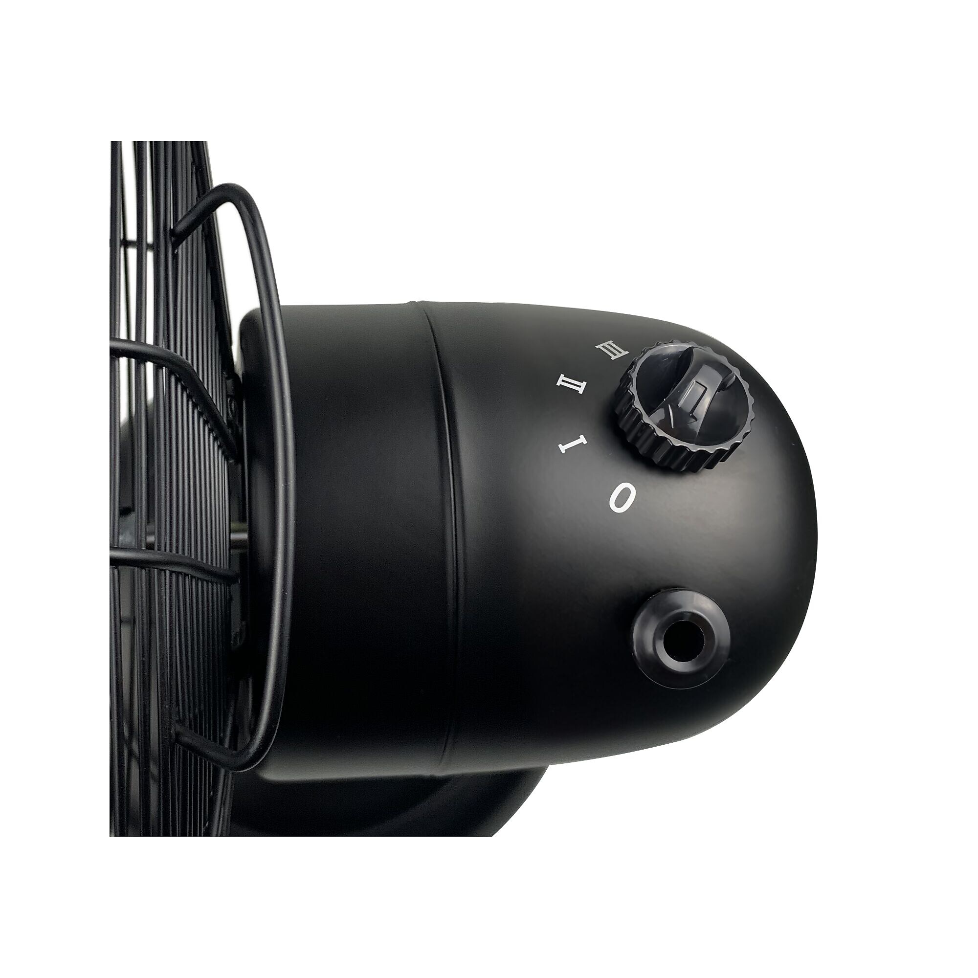 Good Housekeeping Oscillating Desk Fan, 3-Speed, Matte Black (92603) Sansujyuku sansujyuku.com