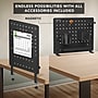 Mount-It! Clamp-On Pegboard Organizer with Accessories for Desks, Black (MI-7302BLK)~#|#~09174A0D-BE1A-4FD8-8DBD134681E57FAD_sc7