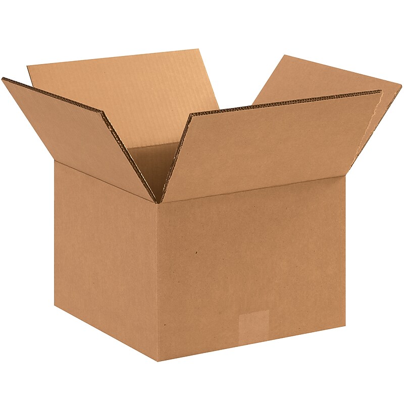 12" x 12" x 8" Shipping Boxes, 48 ECT, Double Wall, 15/Bundle (HD12128DW) image 1