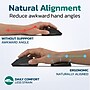Purely E280 Memory Foam Non-Skid Gaming Wrist Rests, Black (PCCE280BK)~#|#~091E767A-E192-4A1D-A5F6596450925977_sc7