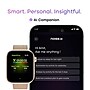 Noise Pro 6 Intelligent AI Smart Watch, Rose Gold (NSW-435RG)~#|#~09252088-C8E7-4A20-80702DF6E9C70CDC_sc7