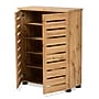 Baxton Studio Adalwin Shoe Cabinet, Oak Brown (189-11986-HiT)~#|#~0925852A-C153-44FA-B76660F1C97435AC_sc7