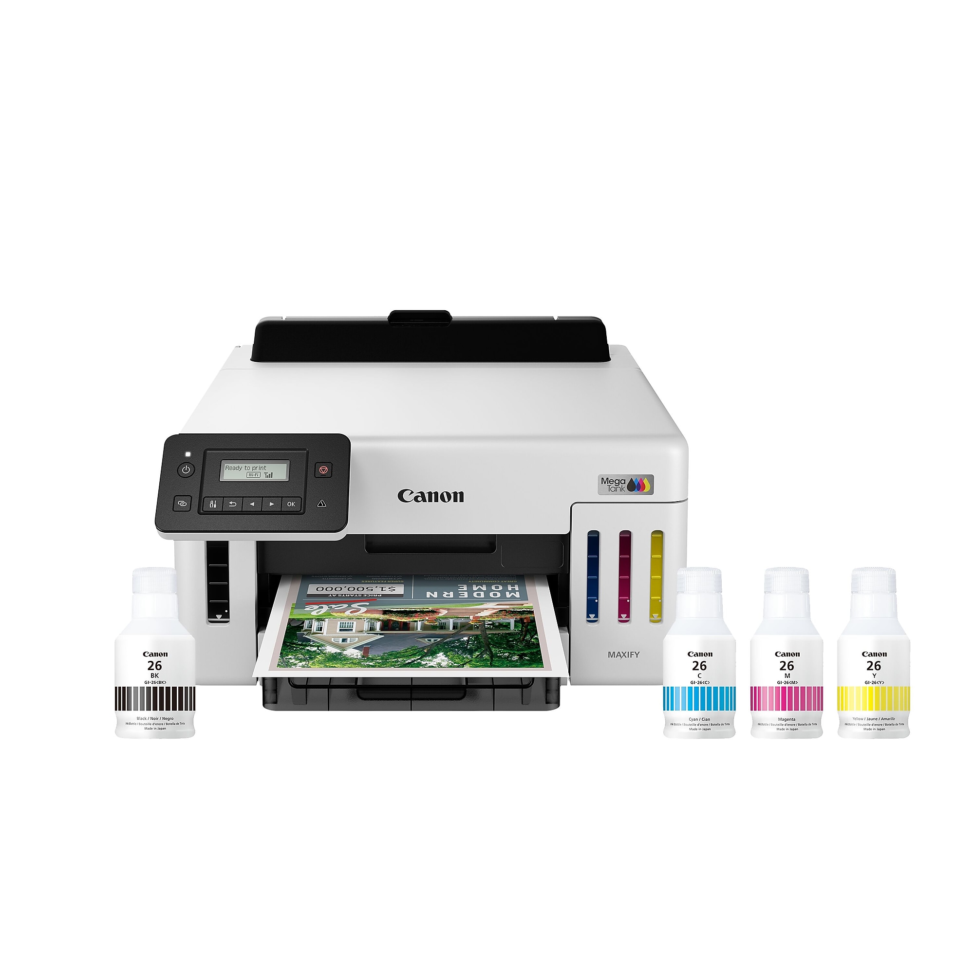 Canon Maxify GX5120 Wireless Color Print Only Megatank Inkjet Printer, Best for Home Office (6884C002AA) Sansujyuku sansujyuku.com