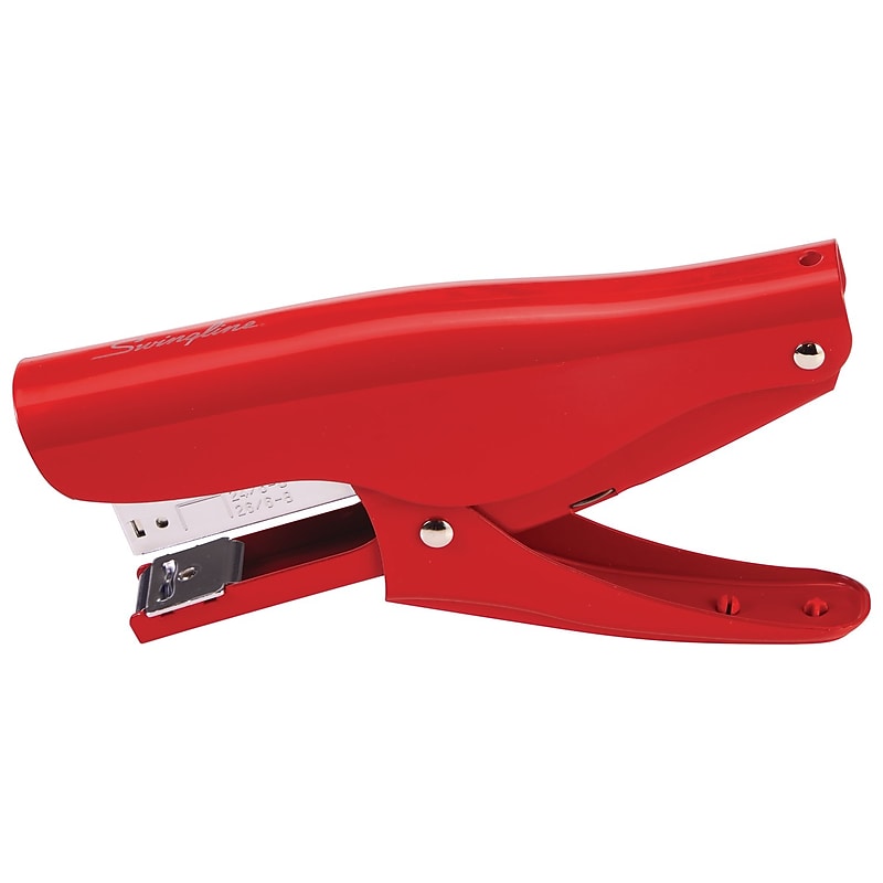 Swingline Vintage Plier Stapler, 25-Sheet Capacity, Red (S701059) image 1