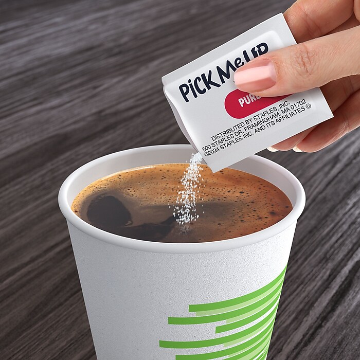 Pick Me Up Provisions™ Pure Sugar, Packets, 2000/Box (PM62431