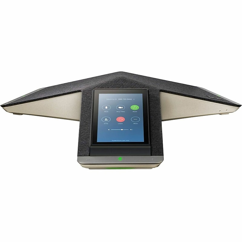 POLY Trio C60 3-Line VOIP Conference Speaker Phone, Black (849B3AA#ABA) image 1