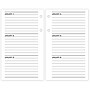 2026 AT-A-GLANCE Financial 6" x 3.5" Personal Organizer Refill Pages, White/Black (S170-50-26)~#|#~0934D091-5EA8-48C6-AB80BEBB4BC9A1B4_sc7