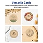 Avery Matte General Use Blank Cards, Kraft Brown, 60/Pack (95333)~#|#~0937893E-7EDA-430F-AFA09093E0B2DE16_sc7