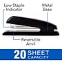 Swingline Desktop Stapler, 25-Sheet Capacity, Black (S7064601G)~#|#~093B5584-0C8F-4852-B49B85BA4D6322CB_sc7