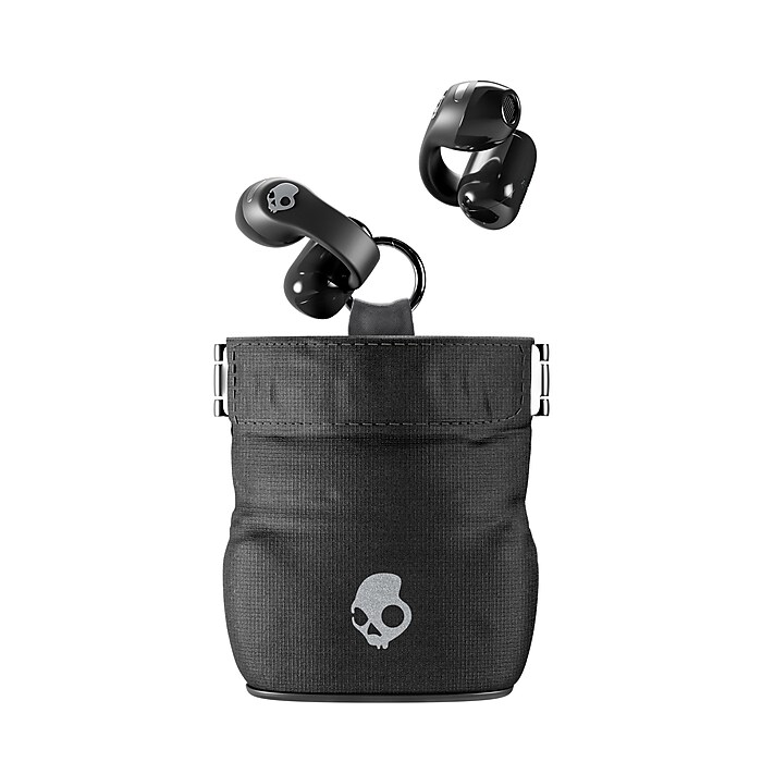 Skullcandy Push 720 Wireless Open-Ear Earbuds, Bluetooth, Black