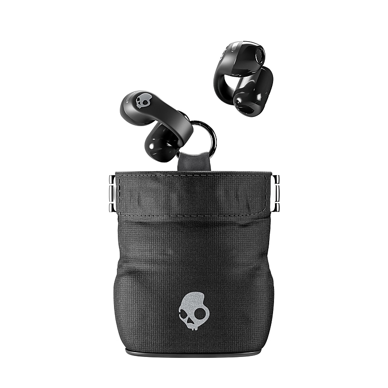 Skullcandy Push 720 Wireless Open-Ear Earbuds, Bluetooth, Black (S4EOW-T034) image 1