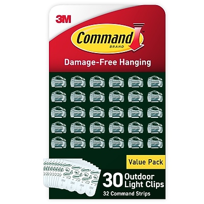 COMMAND Outdoor Light Clips