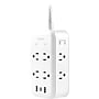 Philips 8-Outlet 3-USB Port Surge Protector, 6', 3120 Joules, White (SPP3245W/37)~#|#~094C4A9F-783A-4192-A86411C355B10D2C_sc7
