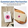 Avery Laser/Inkjet Round Multipurpose Labels, Bright Pink, 154 Labels/Sheet, 80 Sheets/Pack (94503-BPP80)~#|#~095049A9-6BF4-489F-B2D78F9B03A9A95C_sc7