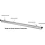 AdirOffice Hanging Clamp Document Holder, 30", Horizontal, Silver Aluminum, 12/Pack (ADI6036--2)~#|#~095392CB-CD9B-4C07-B9641892D13AC529_sc7
