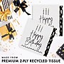 Creative Converting Golden Wishes Birthday Plates and Napkins Kit, Black/Gold, Serves 16 (DTC9506E2G)~#|#~0955EF05-808F-4C26-9435074B432A5596_sc7