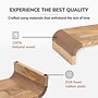 Anji Mountain Mango Wood Monitor Stand, Up to 32" Monitor, Natural (MS-CRV-MNG)~#|#~095AA036-91B8-498D-84B8521826396ECB_sc7