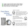 The London Sip Stainless Steel Filtered Thermos, 25 oz.,  Silver, 2/Pack (KITESCLTB25S2PK)~#|#~095B74CD-8B1D-4911-BE50234856513E77_sc7