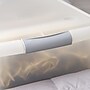 Iris 40 Quart Store and Slide Storage Container with Lid, Plastic, Gray (500229)~#|#~095D5DA1-1A97-4B1D-89257D14A5341250_sc7