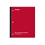 Staples® Combo 1-Subject Subject Notebooks, 8.5" x 11", Specialty Ruled, 100 Sheets, Assorted (06497)~#|#~096818B3-F9B3-456E-853E4691CF37AA20_sc7