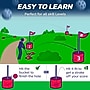 BucketGolf 6-Hole Backyard Golf Bundle, Multicolored (BUCKETGOLF2CLUB)~#|#~09683271-53A3-4617-9D01E55C207CC590_sc7