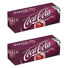 Cherry Coca-Cola 12缶✖︎４ケース Coca-Cola Cherry Soda - 12pk/12 fl oz Cans : Target