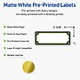 Avery Rectangle Multipurpose Labels, 1" x 2-5/8", White, 160/Pack (19479370386)~#|#~096DF4D0-221C-43C0-895E4617C3BE4495_sc7