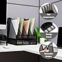 Mind Reader Metal Desk Organizer, Black (FDR4C-BLK)~#|#~096EB94A-9879-4948-BE336FE37E6C1777_sc7