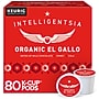 Intelligentsia Organic El Gallo Coffee, Keurig K-Cup Pod, Light Roast, 20/Box, 4 Boxes/Carton (5000371867CT)~#|#~09752F6C-D607-4AF9-AFF97C8888E03ADC_sc7