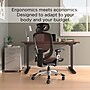 Staples Hyken Ergonomic Mesh Swivel Task Chair, Maroon (UN59462)~#|#~09787B8B-8481-4F7F-BAA980E94F7B8D8B_sc7