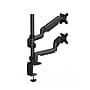 Fellowes Platinum Series Dual Stacking Adjustable Monitor Arm, Up to 27", Black (8043401)~#|#~097A94F6-13AD-4698-B5DD9CE2AC1F3C3B_sc7