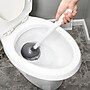 Libman Premium 18" Toilet Plunger with Caddy, White/Gray (598)~#|#~0981C5A1-9F96-4E3E-91818FCFFDD51011_sc7