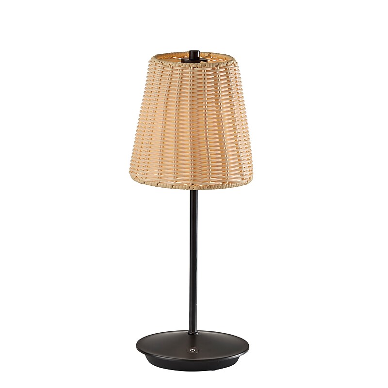 Adesso Andy LED Table Lamp, Black (4074-01) image 1