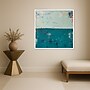 Amanti Art Blue Bay Hideaway by Erin Ashley Wood Framed Wall Art Print, 41"W x 41"H (A42679181851)~#|#~0982CF9E-3874-4FFA-A64D24265ADA8425_sc7