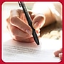 TRU RED™ Quick Dry Gel Pens, Fine Point, 0.5mm, Black, 5/Pack (TR54468)~#|#~09855CBF-44C3-422C-AA8273805841C675_sc7