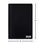 2026 Staples 5" x 8" Weekly & Monthly Appointment Book, Black (ST58454-26)~#|#~0985B6E7-5E71-4ED6-8C292BC2BCF7E248_sc7