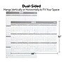 2025 Staples 48" x 32" Dry Erase Wall Calendar, Gray/White (ST58450-24)~#|#~0986EB51-37B4-4125-A25820F4262EE97E_sc7