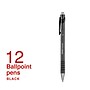 Staples Postscript Retractable Ballpoint Pens, Medium Point, Black Ink, Dozen (18262)~#|#~098AE45B-8FD9-4AA5-82EFB4A0DD3C3535_sc7