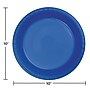 Creative Converting Touch of Color 10" Plastic Plates, Cobalt Blue, 240 Plates/Carton (28314731)~#|#~098D6FAE-81BA-40D5-8B8933F69B07E4B7_sc7